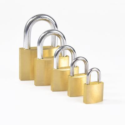 China Direct Sales Application 25*23*10 Cerradura De Laton Support Durable Sample Wide Fechadura De Latao Waterproof Padlock for sale