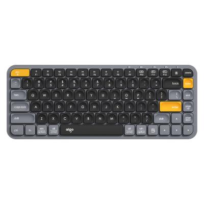 China Wireless Keyboard Slim and Portable Multimedia Function with 84 Key Membrane Keyboard for sale