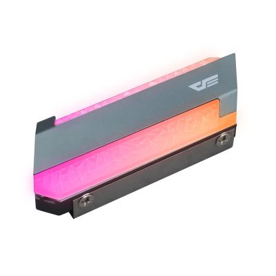 China high quality darkFlash OEM 5V A-RGB SSD Heatsink M.2 2280 Radiator SSD Cooler 46*39*92mm for sale