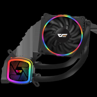 China Super Cooling Computer Case darkFlash DT120 Water Cooling Head Pump RGB Powerful Fan for sale