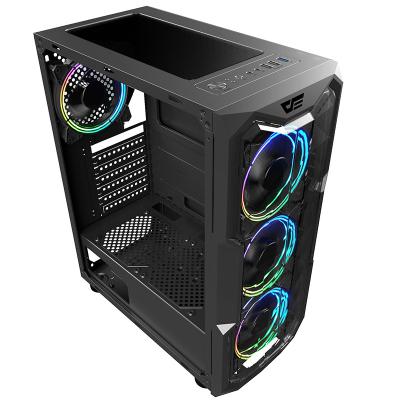 China With large capacity side panel window darkFlash and special gaming computer case for sale