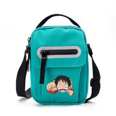 China Cute Joe Bassolo Fashion Color Canvas Bag Print Oblique Bag Korean One-Piece Cartoon Style Shoulder Bag for sale