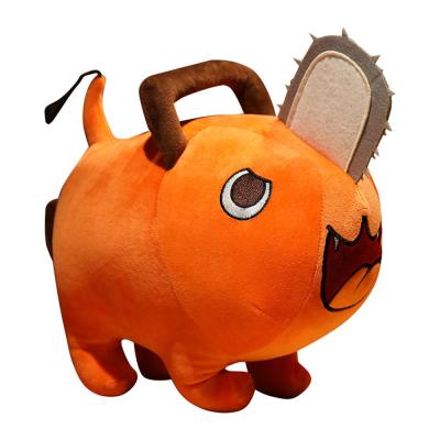 China Anime Chainsaw Man Pochita Cosplay Props Plush Toy Animal Doll Pillows Decoration/Collection 25cm for sale