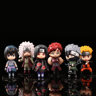 China The Second Generation Model 6 Narutofigures C Gift I Love Luo Zuozhu Kakashi Jilaiya Itachi Doll Ornament for sale