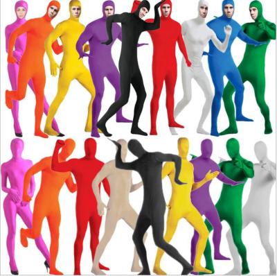 China Anime Halloween adult man in black kids invisibility ninja COS night tights stage performance one-piece clothing for sale