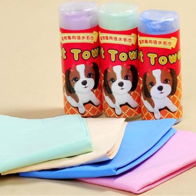 China Hot Selling Stocked Pet Cleaning Absorbent Large Daily Towel for sale