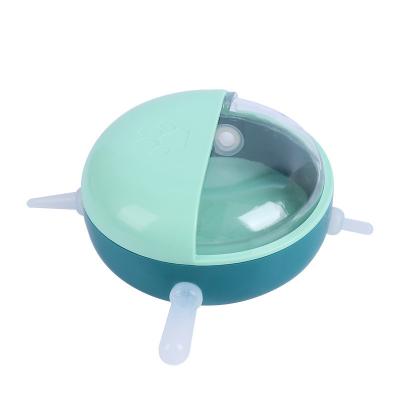 China New Viable Hot Selling Feeder Food Grade Silicone Puppy Nipple Feeder 5 Puppy Bubble Station Puppy Care Milk Bowl Feeder for sale