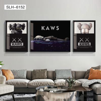 China New Hot Sale Modern Design Classic/Postmodern Diamond Paintings Living Room Painting With Frame for sale