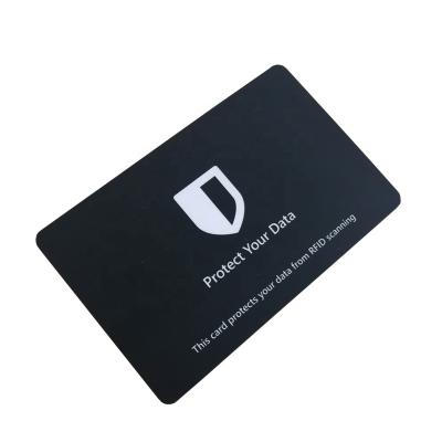 China Fashion Customized Printing CR80 Size RFID Blocking Credit Card Holder Aluminum for sale