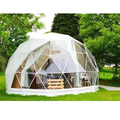 China Outdoor events 6m dome tent garden igloo dome camping glamping tent 5m for sale