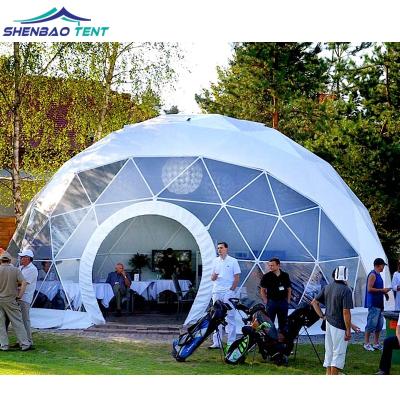 China Garden stable outdoor igloo shape dome tent geodes structure luxuri geodes dome tent outdoor camp for sale for sale