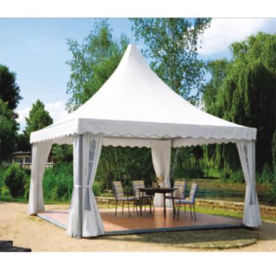 China Outdoor Snow Field Nail Aluminum Frame Trade Show Pagoda Tent For Tent Rental PVC Four Seasons for sale