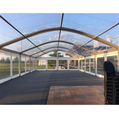 China Outdoor Aluminum Events Aircraft Warehouse Hangar Curve Tent For Airport for sale