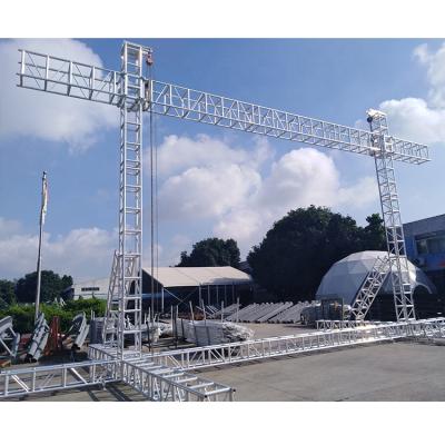 China Hot Sale LED Screen Aluminum Truss 6061/6082-T6 Background Lighting Aluminum Truss for sale