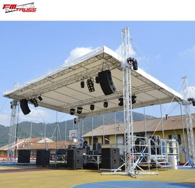 China Lightweight Professional Decorative Lighting Aluminum Truss Roof Truss for sale