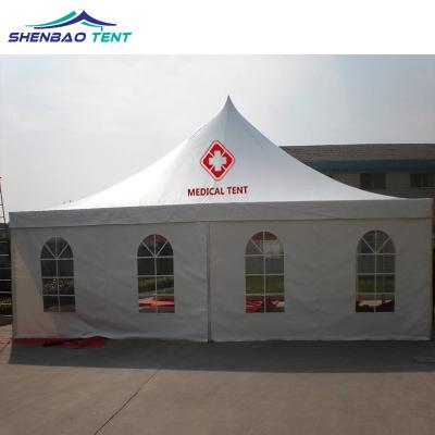 China Diagonal Bracing Type Clean Inflatable Shelter Hospital Military Emergency Medical Tent for sale