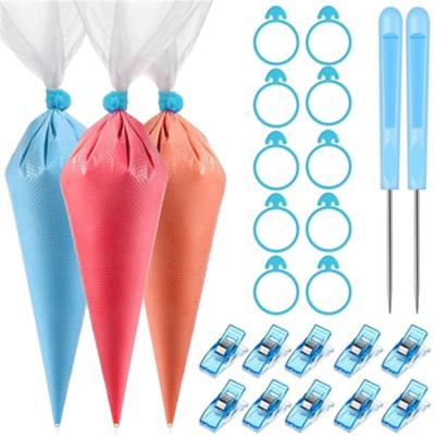 China 122pcs Viable Set Cake Decorating Tools Piping Bag Set Cookie Cutter Tool Pastry Fondant Pin for sale