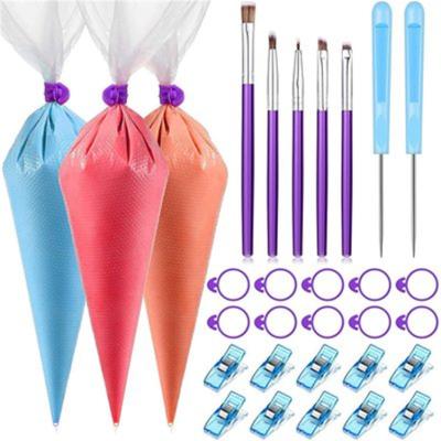 China 127 Pcs Sustainable Fondant Tool Cookie Venting Needle Set Cookie Cake Decorating Tool for sale