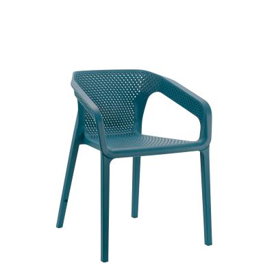 China Wholesale Plastic Dining Chair Dining Chair With Armrests Cheap Plastic Dining Furniture Upholstery Chair for sale