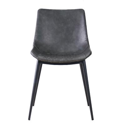 China Modern Light Luxury Fabric Seat Upholstery Side Chair Cafe Furniture Dining Room Nordic Style Dining Chair for sale