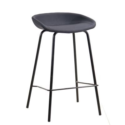 China Strong Bar Stool Upholstery Bar Chair PU Cover Round Bar Chair for sale