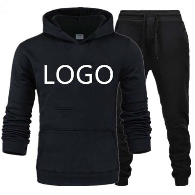 China wholesale Anti-wrinkle white jogging suits men sport sets pullover hoodies and jogger sports tracksuit for sale