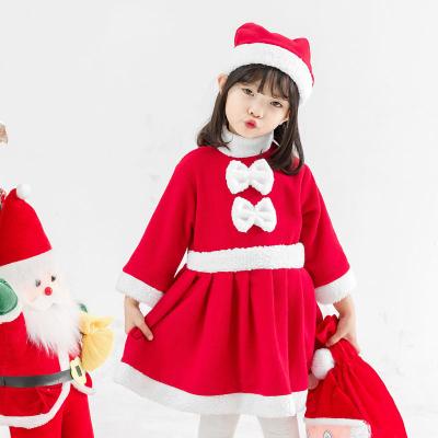 China 2022 Quick Dry Christmas Kids Sets Festival Girl Long Sleeve Dresses Kids Boy Sets Two Piece Clothing for sale