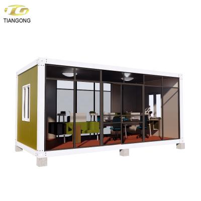 China Prefab Carport China Flat Pack Container House Villas Homes Luxury Dome House Polystyrene for sale