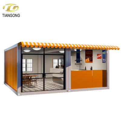 China Home Parking Lot China Low Cost Container Prefab Modular Home for sale