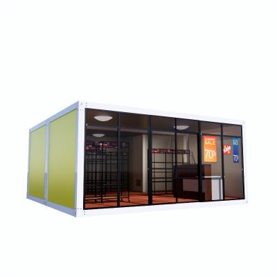 China Carport Novel Designed Tunisia Universal Portable Container Cafe For Store for sale