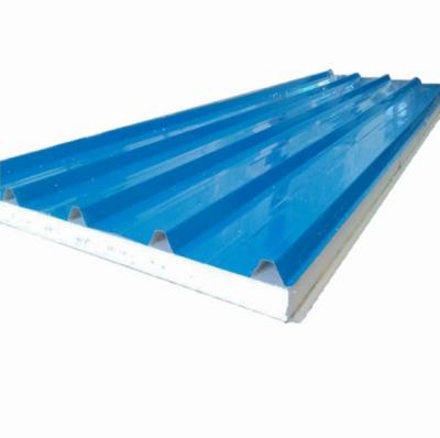 China Hotel Easy Install Insulated Roof Panels Wall Panel EPS Sandwich Panels For Factory for sale