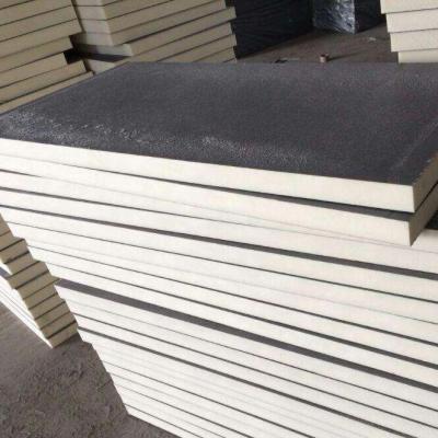 China 50/75mm Modern Fireproof Professional Rock Wool Sandwich Panels For Factory for sale