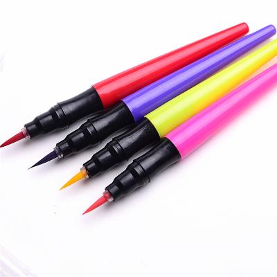 China Harmless Water Based Non-Toxic Marker Pen Set For Kids 8 Skin Colors Body Paint for sale