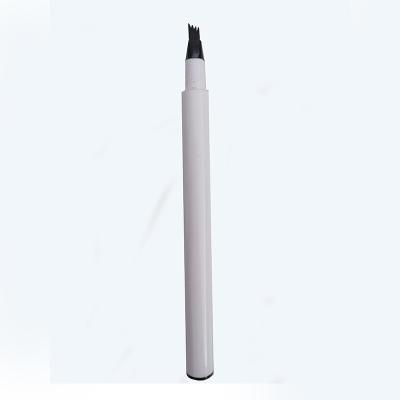 China NEW Fork Tip Eyebrow Tattoo Pen Eyebrow Microblading Pencil Waterproof Waterproof Liquid for sale