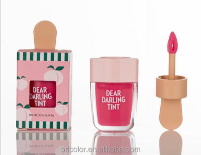 China Creative Sunscreen Fashion Ice Cream Shaped Waterproof Lasting Nourishing Lip Gloss for sale