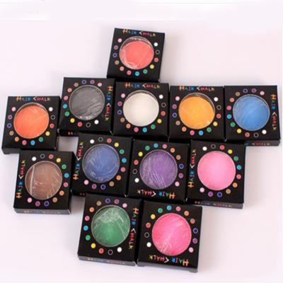 China Unique 12 Color Hair Dye Hair Coloring Powder Easy Coloring Cake for sale