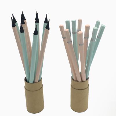 China office & High Quality School Pencil HB Black Wooden Pencil With Customized Logo for sale