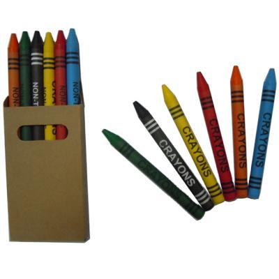 China 6 Colors Pencil Non-Toxic Custom Multi Color Pencil Drawing Pen Multi Color Pencil School And Office 8x80mm for sale