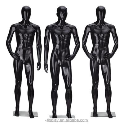 China Full Body Fashion Adjustbale Movable Joints Mannequin Male Mannequin Black for sale