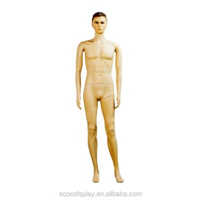 China Hands near hip abstract standing new PE mannequin fashion white-color male mannequin for sale for sale