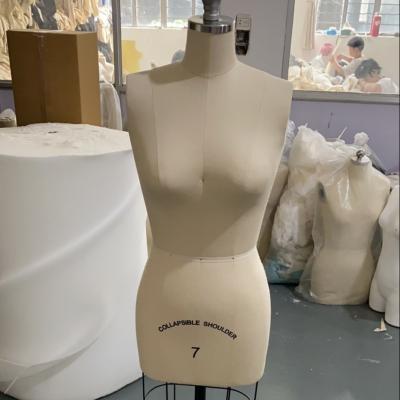 China FRP Adjustable Professional Indoor Standing Female Mannequin for sale