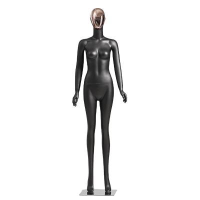 China Showcase Display Simulation Display Torso Female Thickening Fiberglass Standing Mannequin for sale