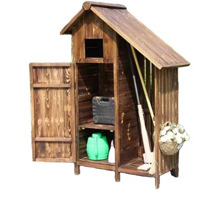 중국 Easily Assembled Outdoor Wooden Waterproof Garden Storage Shed Tool House For Sale Garden Cabinets Storage House 판매용