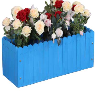 China Modern Outdoor Wooden Raised Garden Bed Planter Natural Plants Planting 500 Sets Wooden Paper Box 10 Days All-season Customer Modern Fir Tree en venta