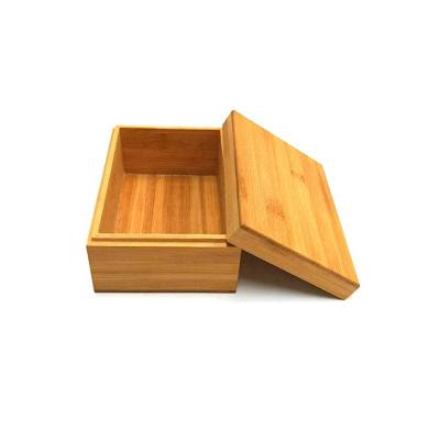 Китай Wholesale OEM ODM Bamboo Box Handmade Customized Bamboo Wooden Storage Box With Rolling Cover Gift Box Wood продается