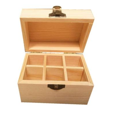 China Europe Products Wholesale Custom Handmade Wooden Oil Storage Box Essential Holder for sale