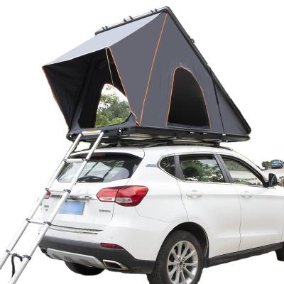 China Shell Roof Top Tent Suv Off Road Vehicles Foldable Waterpoof Tent Outdoor Camping Car Roof Hard Tent for sale