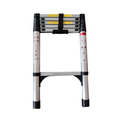 China Aluminum Alloy Telescopic Roof Tent Accessories Straight Ladder 2.2M Height for sale