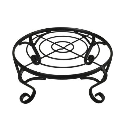 China Excellent quality with reasonable price. Unique Outdoor Antique Metal Pot Riser Vintage Wrought Iron Plant Stand for sale