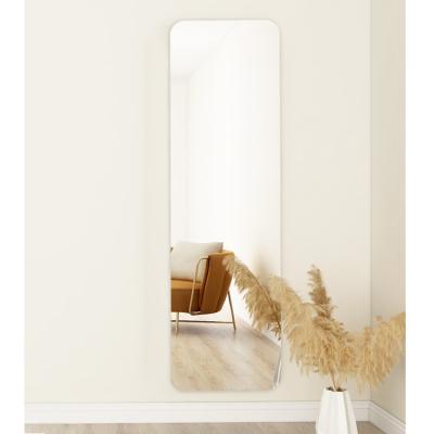 China Latge Frameless Traditional Contemporary Floor Stand Dressing Mirror Oversized Floor Mirrors for sale